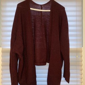 Maroon sweater